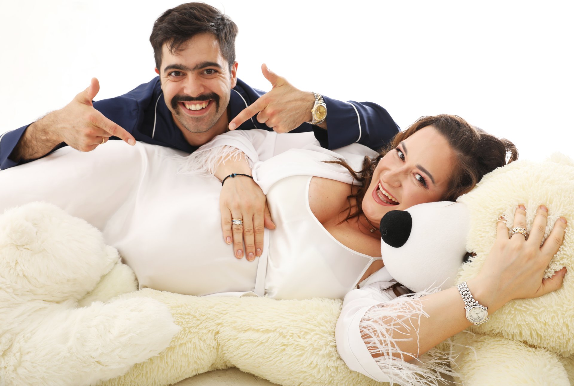 Babybauch Fotografie Wien - Professionelle Schwangerschaftsfotos im Studio